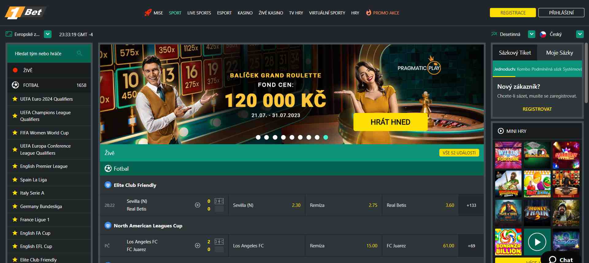 Recenze 1bet
