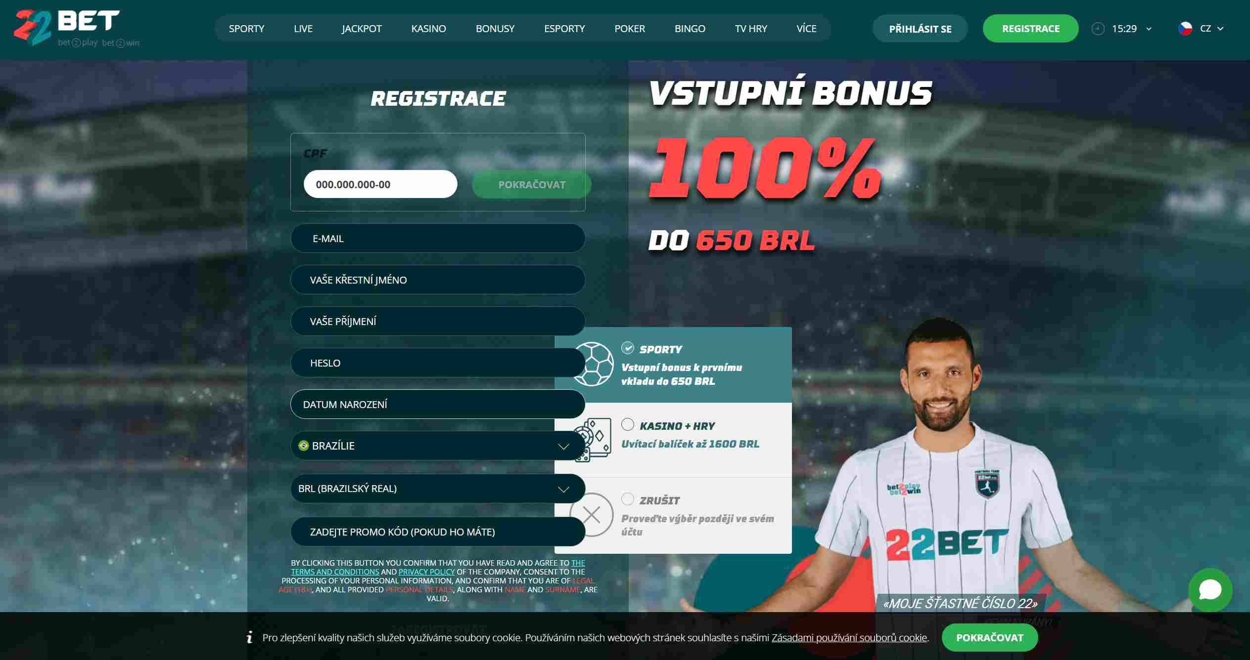 22bet-sazkovekancelare.tv