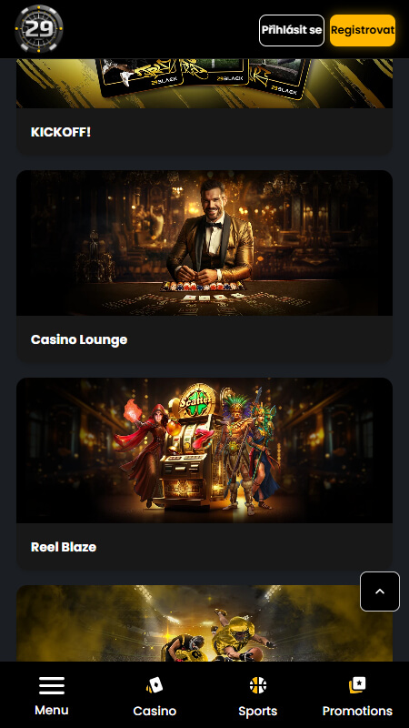 29 Black casino bonuses