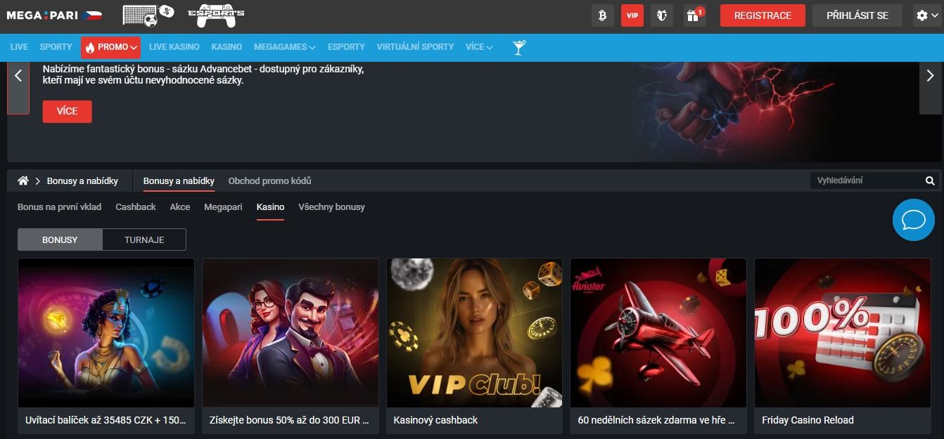 Megapari casino Bonuses, sazkovekancelare.tv