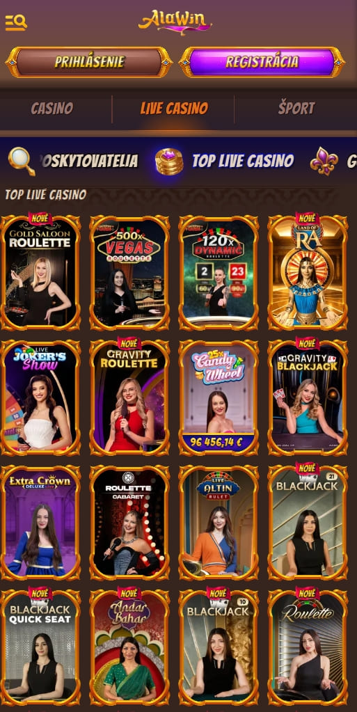 alawin casino live games mob