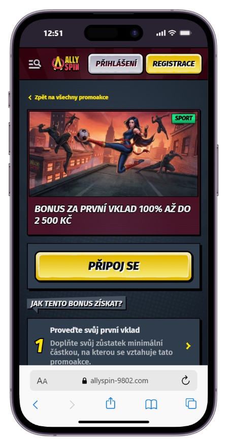 allyspin sport bonus