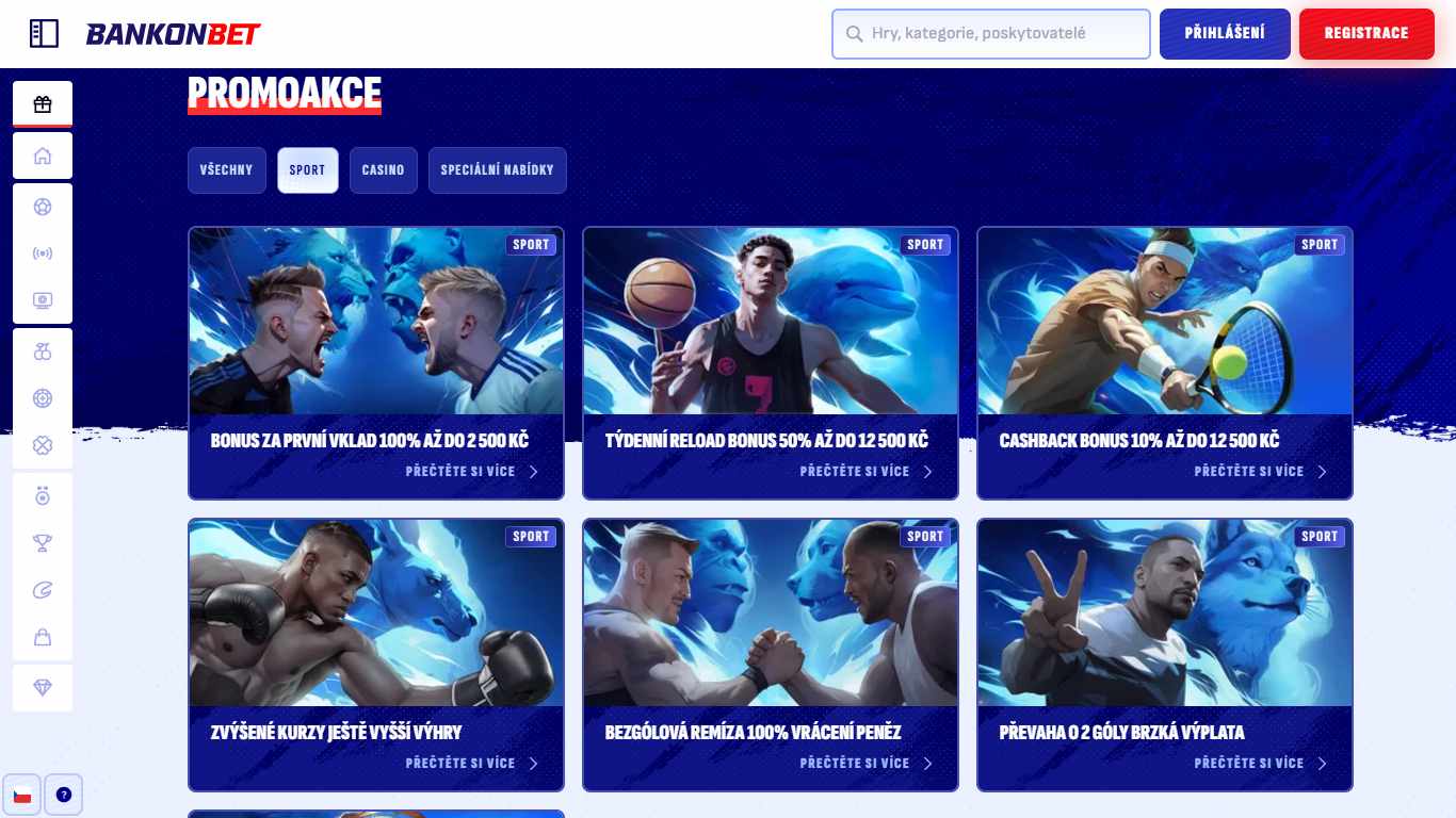 Bankonbet sport betting Bonuses Czech, sazkovekancelare.tv