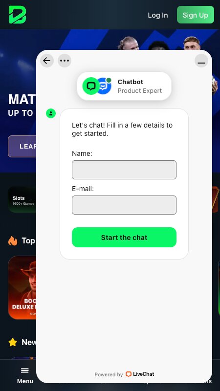Live chat BetPortal