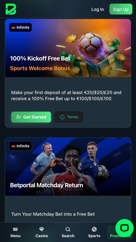 Bonusy a promo akce BetPortal