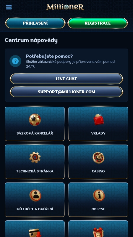 Millioner Support