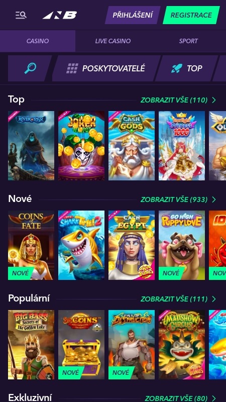 Naobet casino games