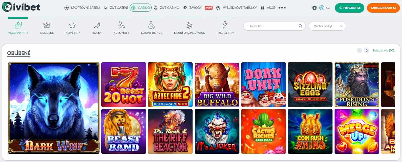 Ivibet Casino Games, sazkovekancelare.tv