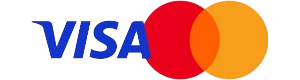 Visa&Mastercard payment logo