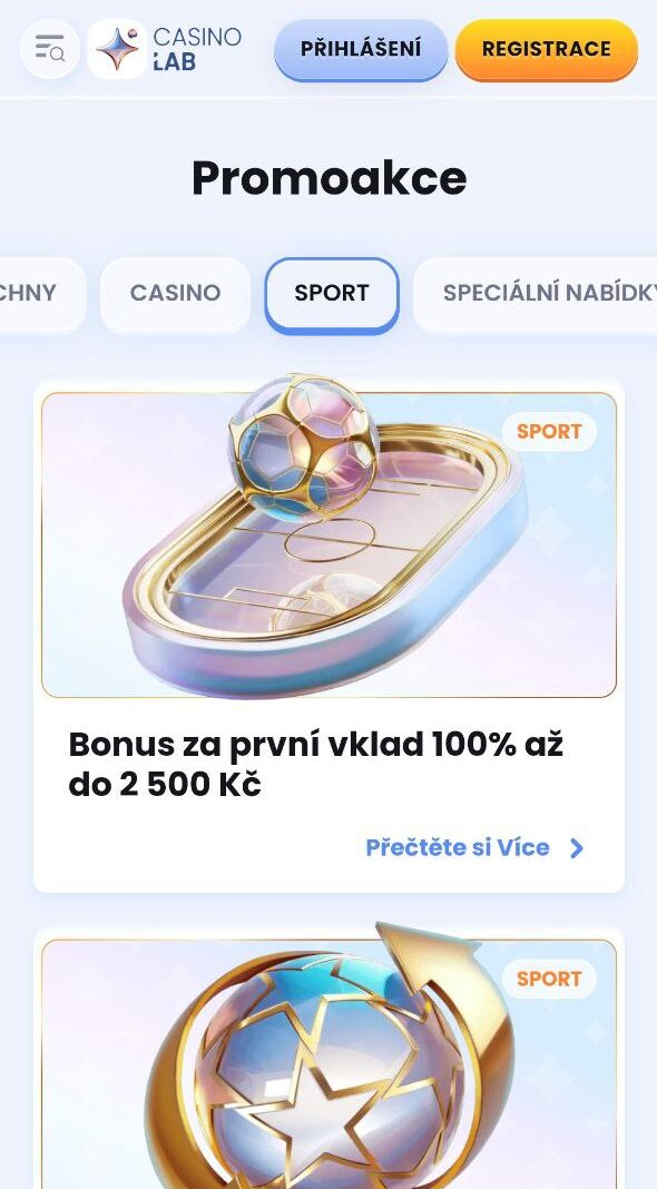 Bonusy a promo nabídky v CasinoLab