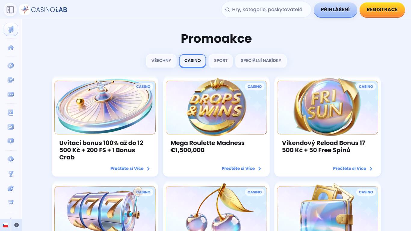 Casinolab Casino Bonuses Czech, sazkovekancelare.tv