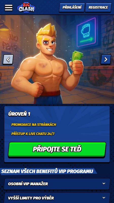 VIP sekce BigClash