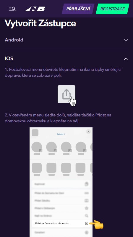 Naobet mobile applications