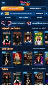 Více než 1500 živých her na Dudespin