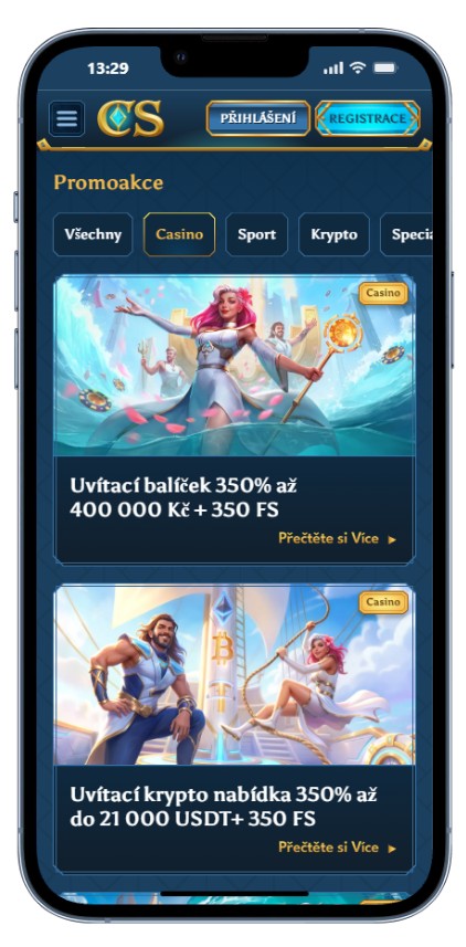 Casea promoakce casino